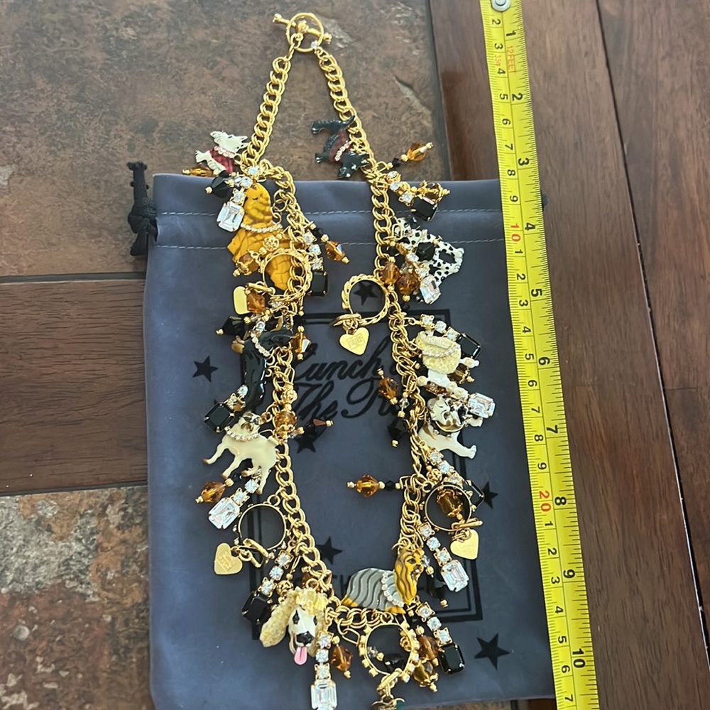 Lunch At The Ritz KENNEL CLUB Necklace; RARE!! - Picture 6 of 10